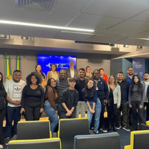 Estudantes da ACM Morro Santana participam do primeiro encontro do projeto Inclusão Acadêmica.